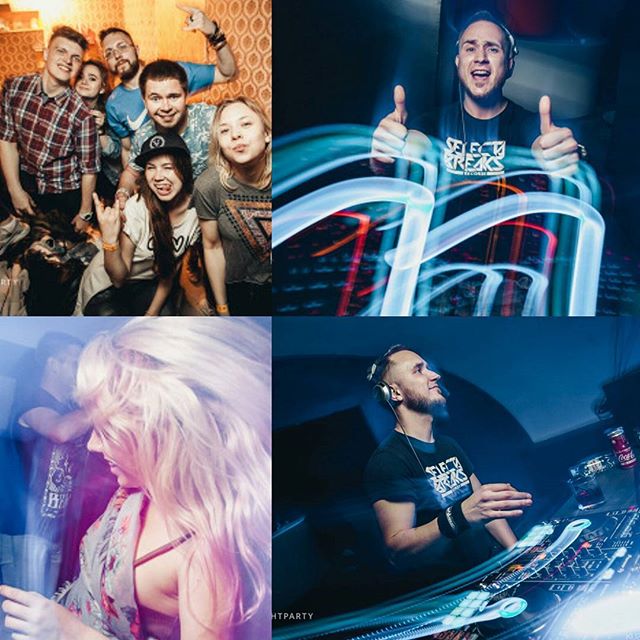 #Нижний_Новгород как всегда отжег как следует! Спасибо всем, кто был на вечеринке! #1st_Break #Breaks #Breakbeat #Party #Nightparty #Rave #DJ #SelectaBreaks